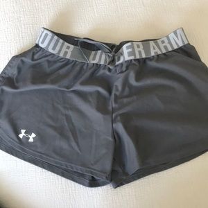 Under Armour women’s shorts, gray, size small